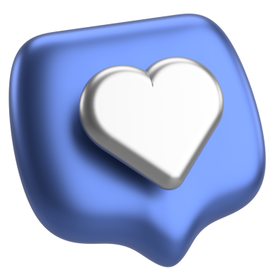 Düğme gibi. İkon gibi. 3B illüstrasyon.