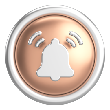 Üye olma düğmesi. Üye simgesi. 3B illüstrasyon.