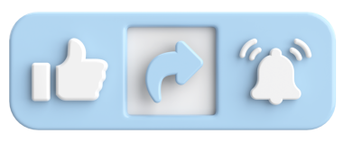 Üye olma düğmesini paylaşmak gibi. 3B illüstrasyon.