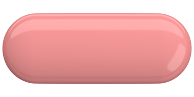 Üç boyutlu düğme. Boş tuş. 3B illüstrasyon.