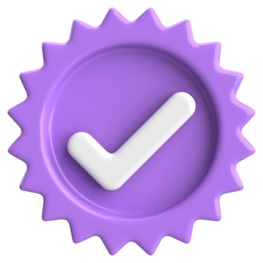 3 boyutlu onay kutusu. İşaretle. 3B illüstrasyon.