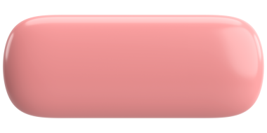 Üç boyutlu düğme. Boş tuş. 3B illüstrasyon.