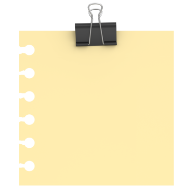 Üç boyutlu not defteri. Yapışkan bir not. 3B illüstrasyon.