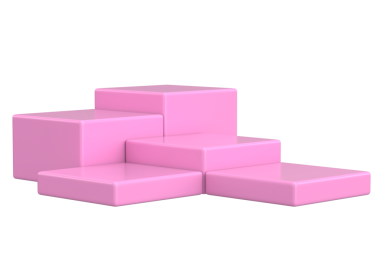 Modern Ürün Podyumu. 3D Arkaplan. 3B illüstrasyon.