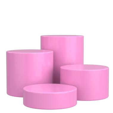 Modern Ürün Podyumu. 3D Arkaplan. 3B illüstrasyon.