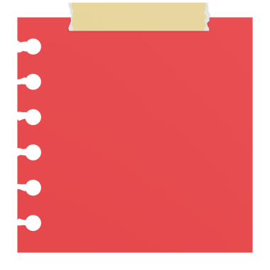 Üç boyutlu not defteri. Yapışkan bir not. 3B illüstrasyon.