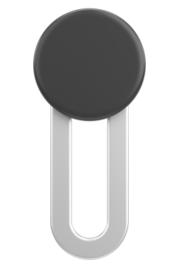 Kağıt Kıskacının 3B illüstrasyonu.