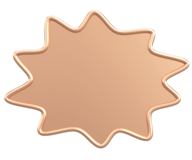 Konuşma balonu. Mesaj kutusu. 3B illüstrasyon.