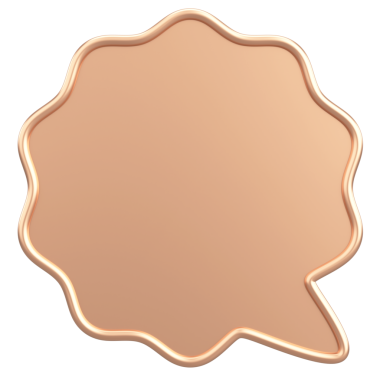 Konuşma balonu. Mesaj kutusu. 3B illüstrasyon.