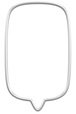 Konuşma balonu. Mesaj kutusu. 3B illüstrasyon.