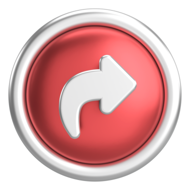 Paylaş düğmesi. Simgeyi paylaş. 3B illüstrasyon.