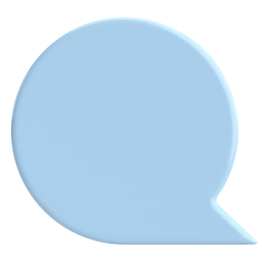 Konuşma balonu. Sohbet balonu. 3B illüstrasyon.