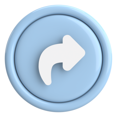 Paylaş düğmesi. Simgeyi paylaş. 3B illüstrasyon.