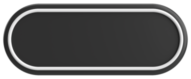 Üç boyutlu düğme. Boş tuş. 3B illüstrasyon.