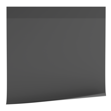 Yapışkan bir not. Üç boyutlu not kağıdı. 3B illüstrasyon.