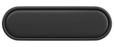 Üç boyutlu düğme. Boş tuş. 3B illüstrasyon.