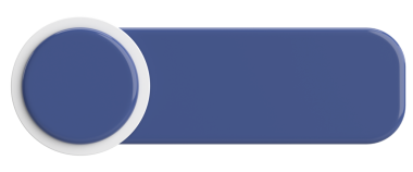 Üç boyutlu düğme. Boş tuş. 3B illüstrasyon.