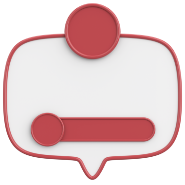 Profil kutusu. Sosyal medya profili. 3B illüstrasyon.