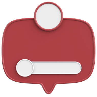 Profil kutusu. Sosyal medya profili. 3B illüstrasyon.