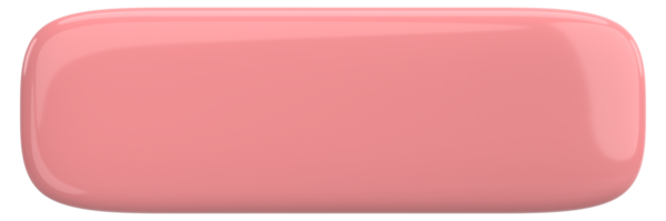 Üç boyutlu düğme. Boş tuş. 3B illüstrasyon.