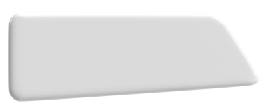 Üç boyutlu düğme. Boş tuş. 3B illüstrasyon.