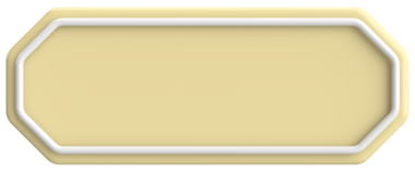 Üç boyutlu düğme. Boş tuş. 3B illüstrasyon.