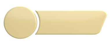 Üç boyutlu düğme. Boş tuş. 3B illüstrasyon.