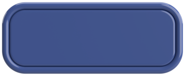 Üç boyutlu düğme. Boş tuş. 3B illüstrasyon.