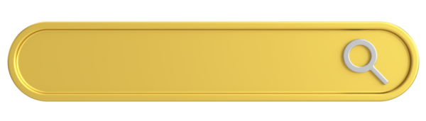 Arama alanı. Arama barı. 3B illüstrasyon.