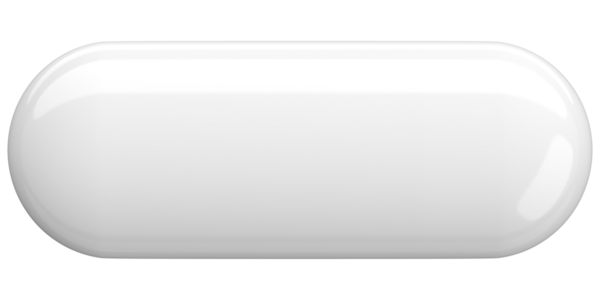 Üç boyutlu düğme. Boş tuş. 3B illüstrasyon.