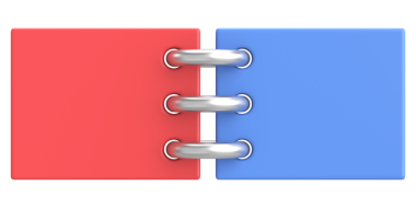 Üç boyutlu skor tabelası. Zaman etiketi. 3B illüstrasyon.