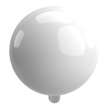 Pimi çek. Çizim iğnesi. Üç boyutlu pim. 3B illüstrasyon.