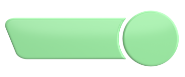 Üç boyutlu düğme. Boş tuş. 3B illüstrasyon.