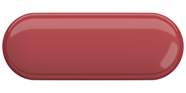 Üç boyutlu düğme. Boş tuş. 3B illüstrasyon.