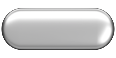 Üç boyutlu düğme. Boş tuş. 3B illüstrasyon.