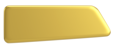 Üç boyutlu düğme. Boş tuş. 3B illüstrasyon.