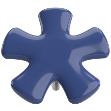 Pimi çek. Çizim iğnesi. Üç boyutlu pim. 3B illüstrasyon.