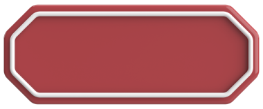 Üç boyutlu düğme. Boş tuş. 3B illüstrasyon.