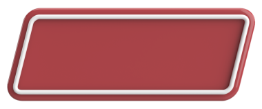 Üç boyutlu düğme. Boş tuş. 3B illüstrasyon.