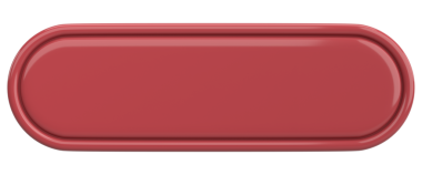 Üç boyutlu düğme. Boş tuş. 3B illüstrasyon.