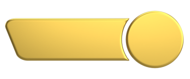 Üç boyutlu düğme. Boş tuş. 3B illüstrasyon.