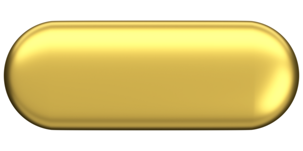 Üç boyutlu düğme. Boş tuş. 3B illüstrasyon.