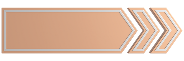 Sonraki düğme. Devam et düğmesi. 3B illüstrasyon.