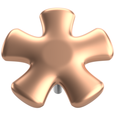 Pimi çek. Çizim iğnesi. Üç boyutlu pim. 3B illüstrasyon.