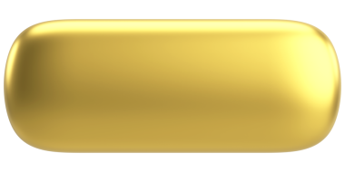 Üç boyutlu düğme. Boş tuş. 3B illüstrasyon.