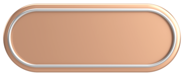 Üç boyutlu düğme. Boş tuş. 3B illüstrasyon.