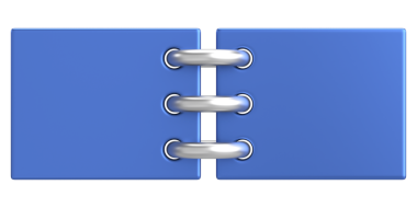 Üç boyutlu skor tabelası. Zaman etiketi. 3B illüstrasyon.