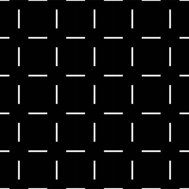 Klasik monokrom minimalistik dikişsiz çizgi deseni. Vektör illüstrasyonu.