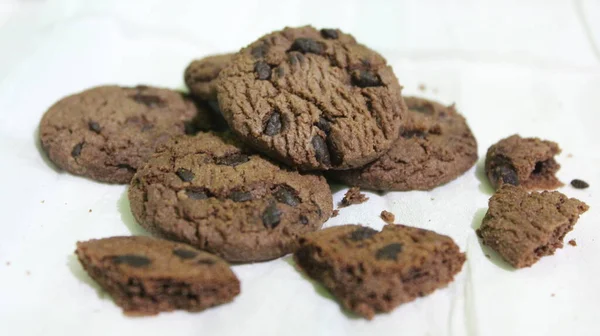 Algunas Galletas Están Listas Para Comer — Foto de Stock