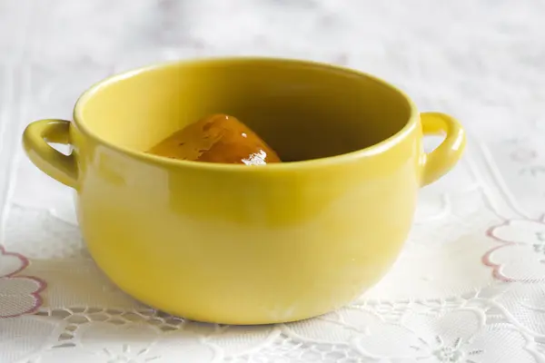 Cup of stuffed sticky rice balls — Stock Photo, Image